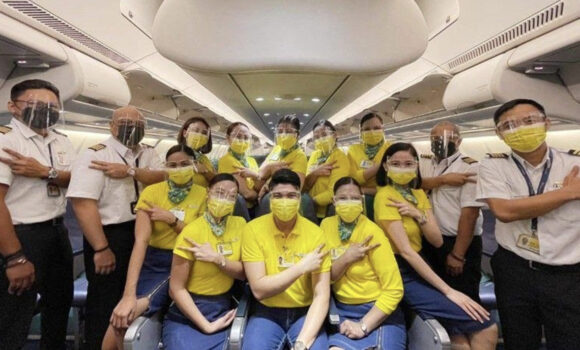 セブパシフィック航空のクルーたちは全員ワクチンが摂取完了しました